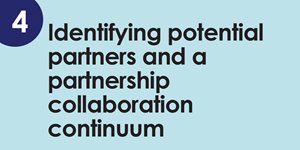 Community health worker toolkit: Component 4 - Identifying potential partners and a partnership collaboration continuum