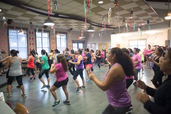 Zumba class