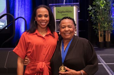 IMG_0232-(1).jpg Gladys Muhammed picture with daughter Crescent