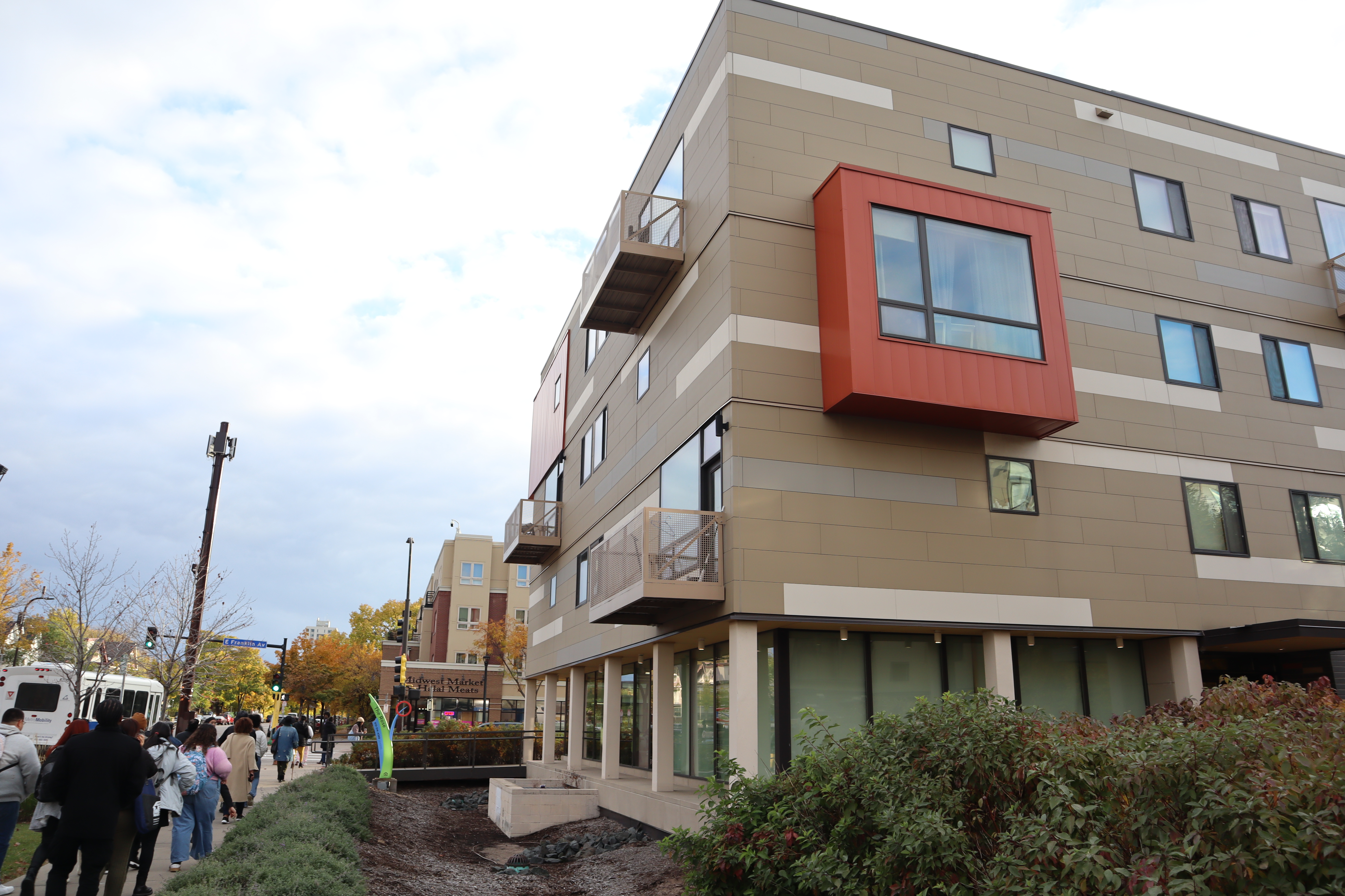 The tour showed off several of Aeon's properties.