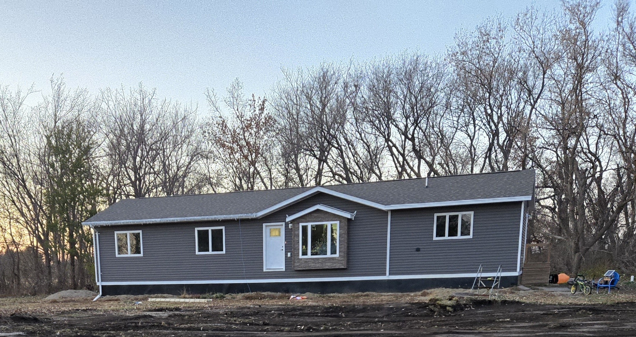 The Hagen's new home.