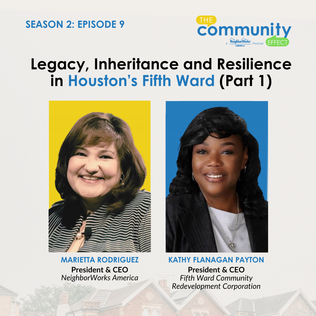Marietta Rodriguez and Kathy Flanagan Payton