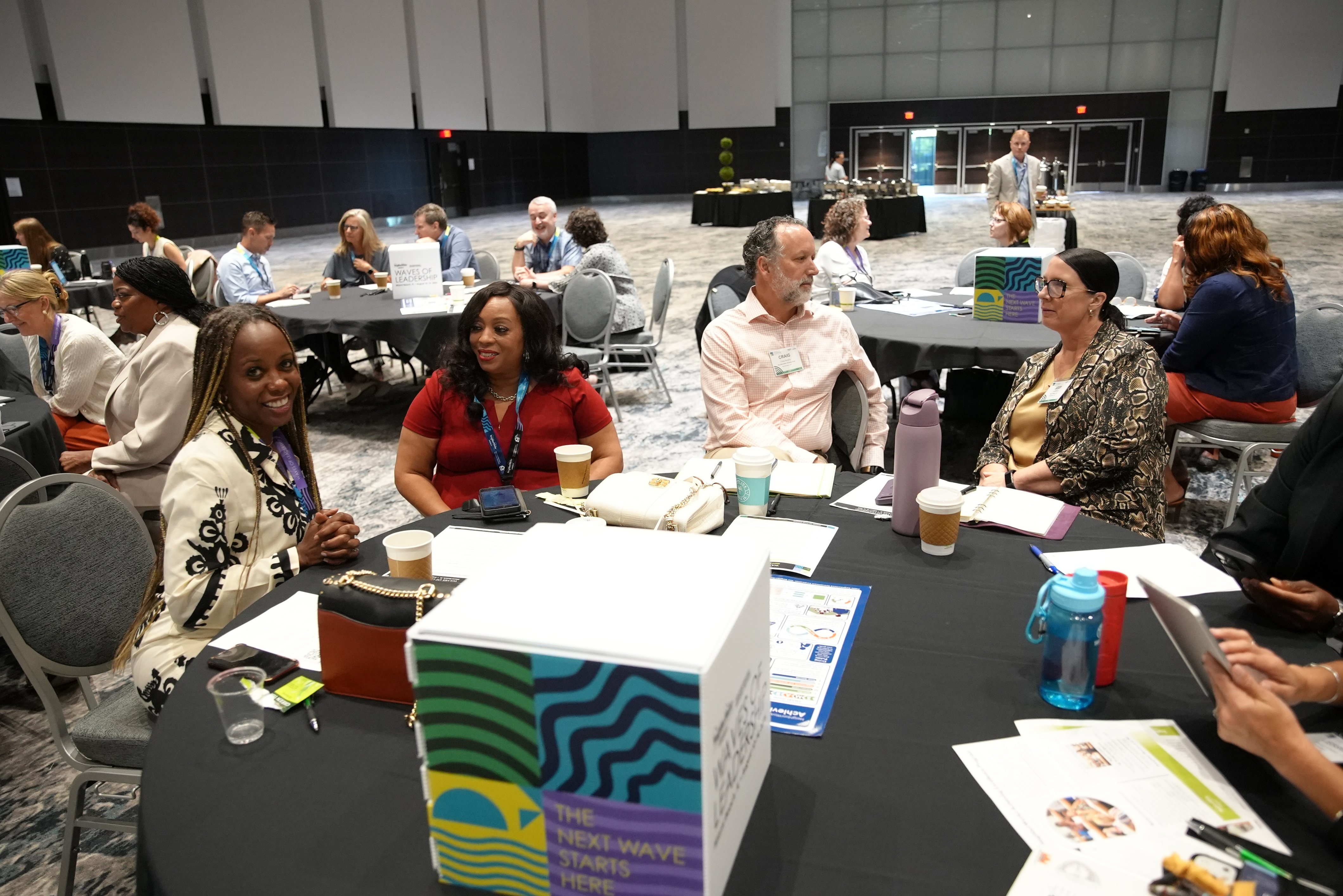Meeting and remember the framework during the Achieving Excellence reunion.