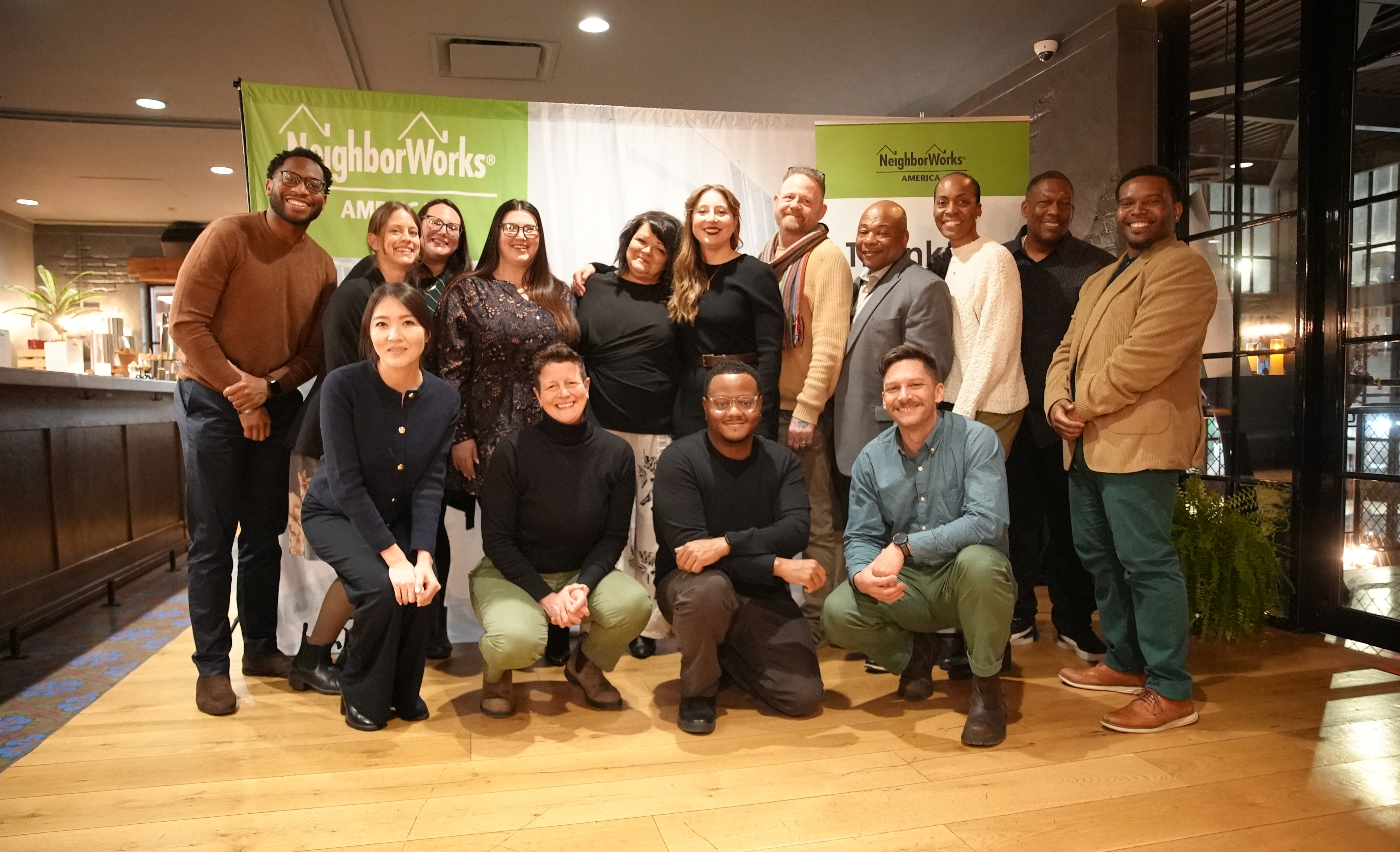 The graduates of the Advancing Leaders in Real Estate Program at the graduation ceremony in Illinois.