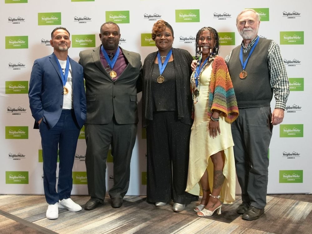 Award winners from the Dorothy Richardson Award for Resident Leadership