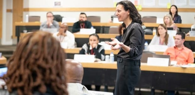 Training takes place at an Achieving Excellence program.