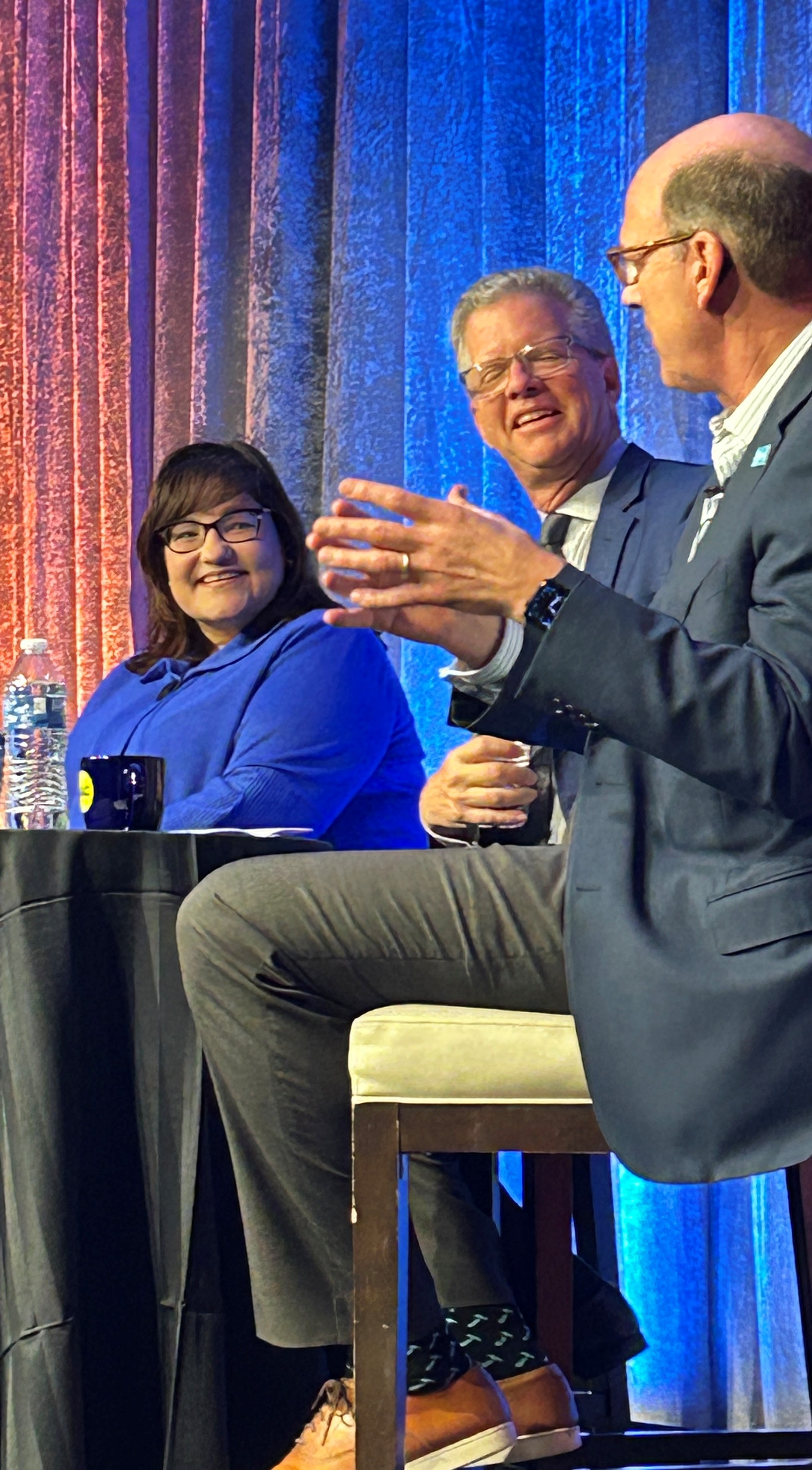 Marietta Rodriguez on a panel at HAC