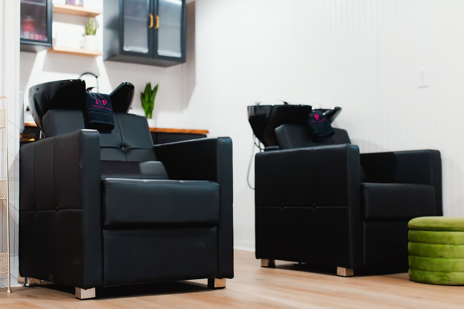 New chairs at Brittany Russell's business.