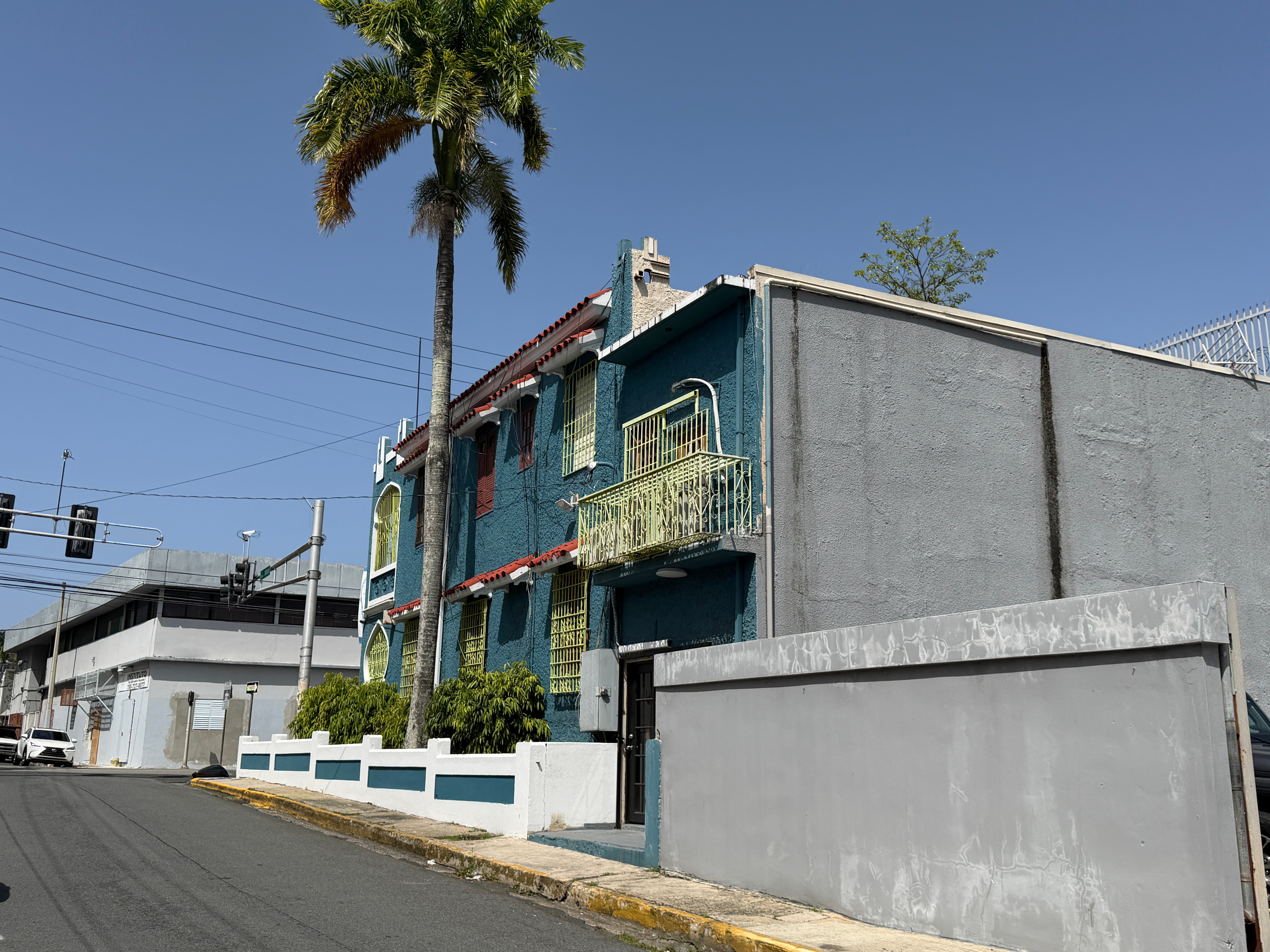 Street scene in Puerto Rico.
