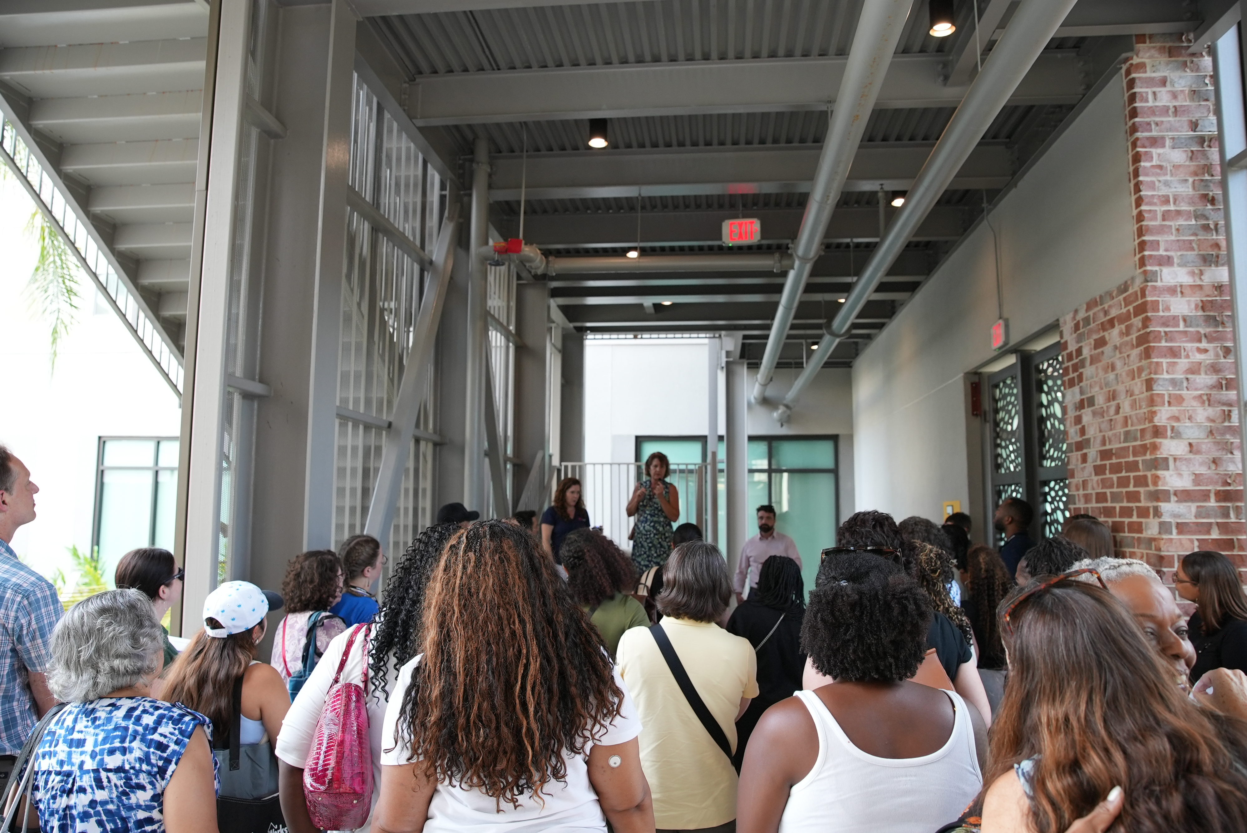 Tour group at HC3