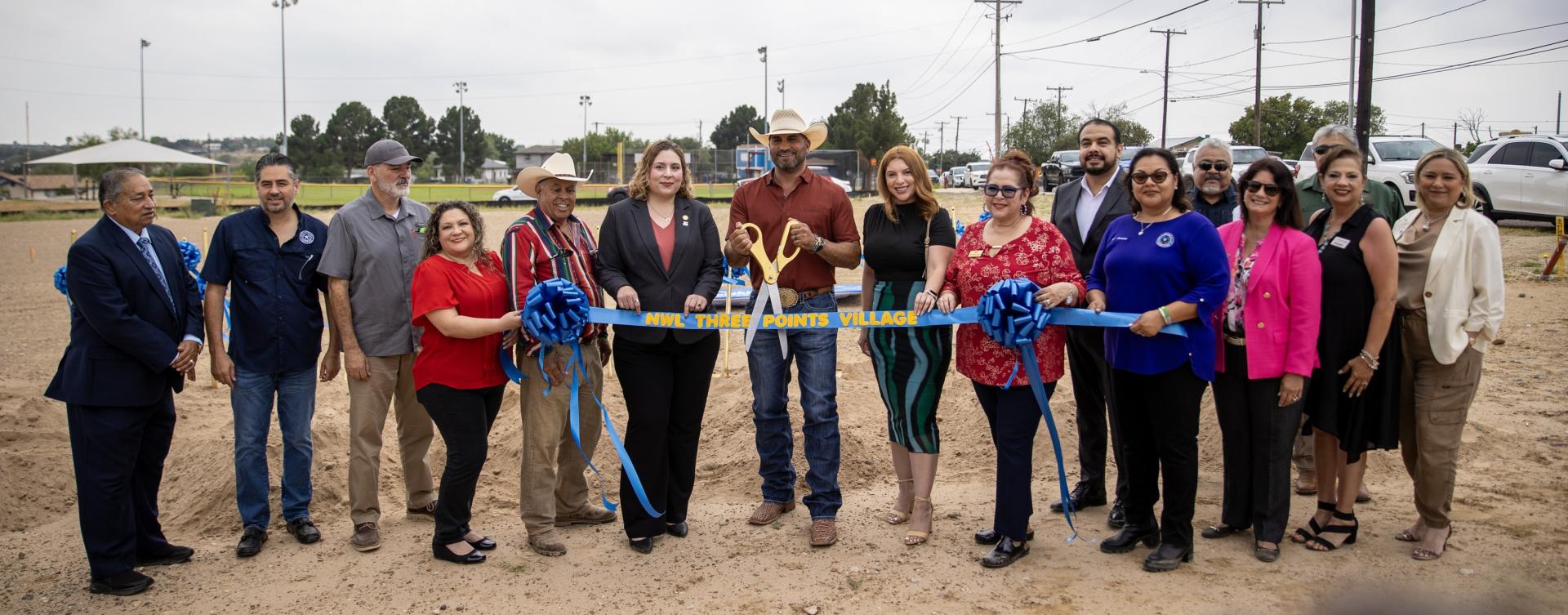 A groundbreaking in Laredo.