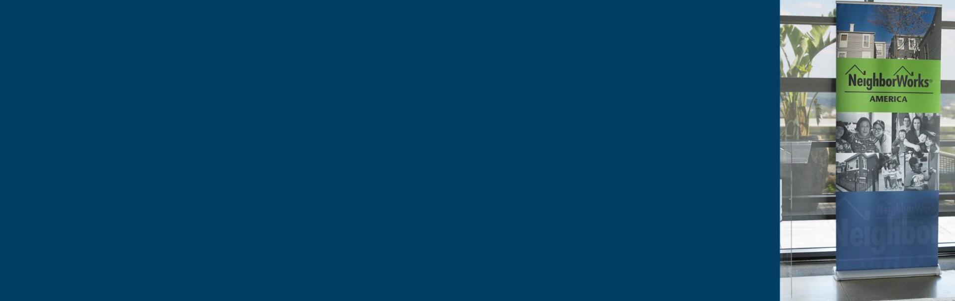 A banner shows the logo for NeighborWorks America.