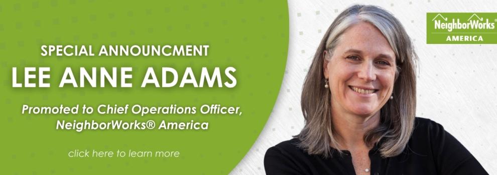 Lee Anne Adams Announcement